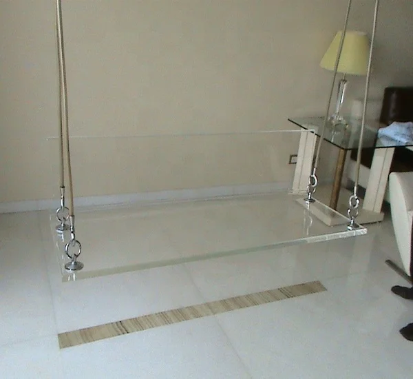 Yaqi 2021 Outdoor hanging chair acrylic garden swing chair for sale