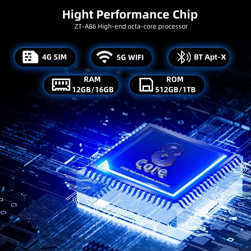 ZESTECH ZT-A86 Universal wireless android Auto Car touch split-screen TDA7708 BT-APTX Radio Multimedia Video Car DVD Player