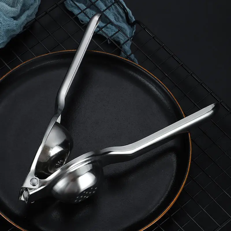 High Quality Professional Hand Press Juicer Kitchen Tool Stainless Steel Manual Orange Juicer Citrus Lemon Squeezer