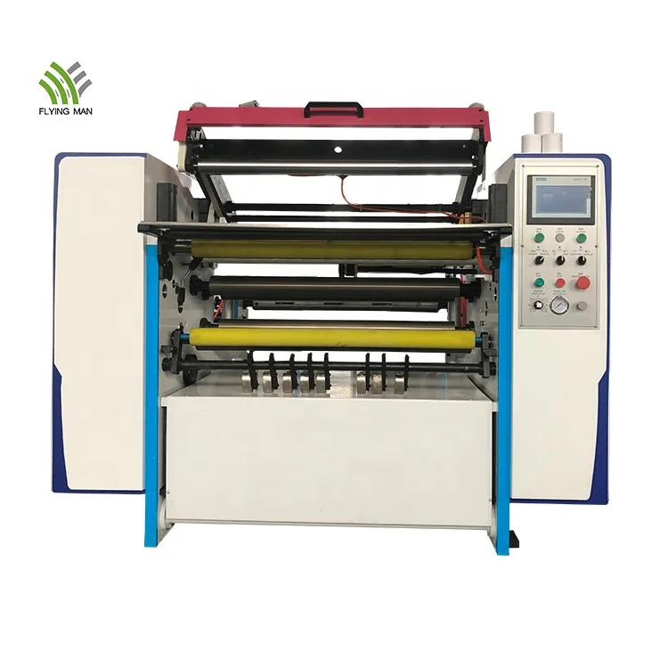 Fully Automatic Thermal Paper Roll Making Machine Thermal Paper Slitter Rewinder and Wrapping Machine