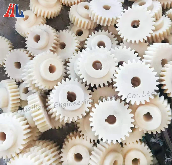 
High quality plastic pa6 nylon gear, MC nylon spur gear with High Precision 