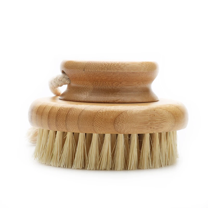 Abeis Eco Friendly Spa Message Shower Wooden Brush Exfoliating Body Smoother Dry Skin Bath Brush Wholesale