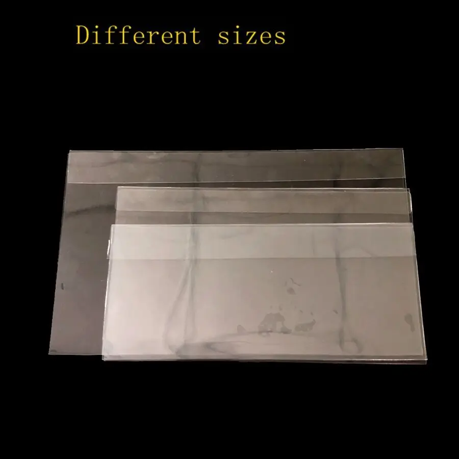 
OEM&OEM PET bank note folding bag collection display transparent 