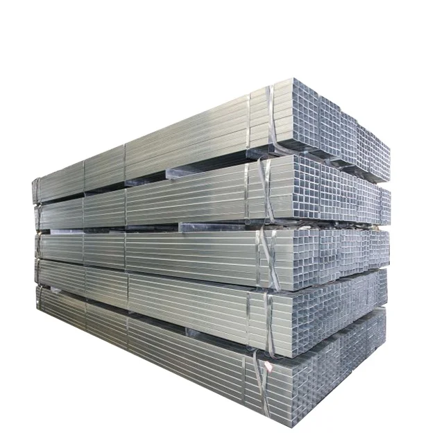 China Factory SHS RHS GI hot dip galvanized steel pipe