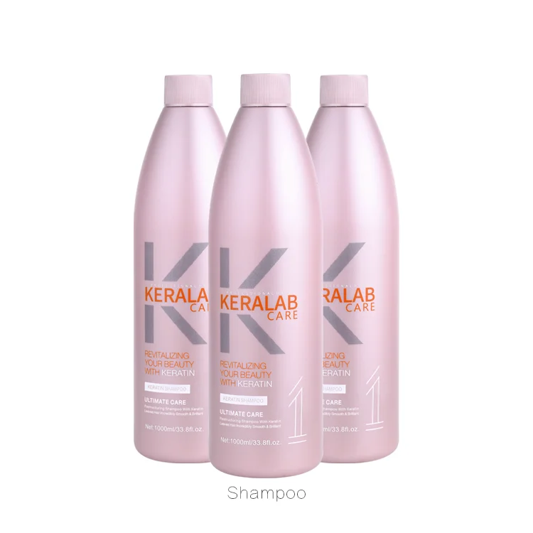 KALISPRO 1000ml Private Label Natural Organic Luxury Keratin Care Shampoo Conditioner For Hair