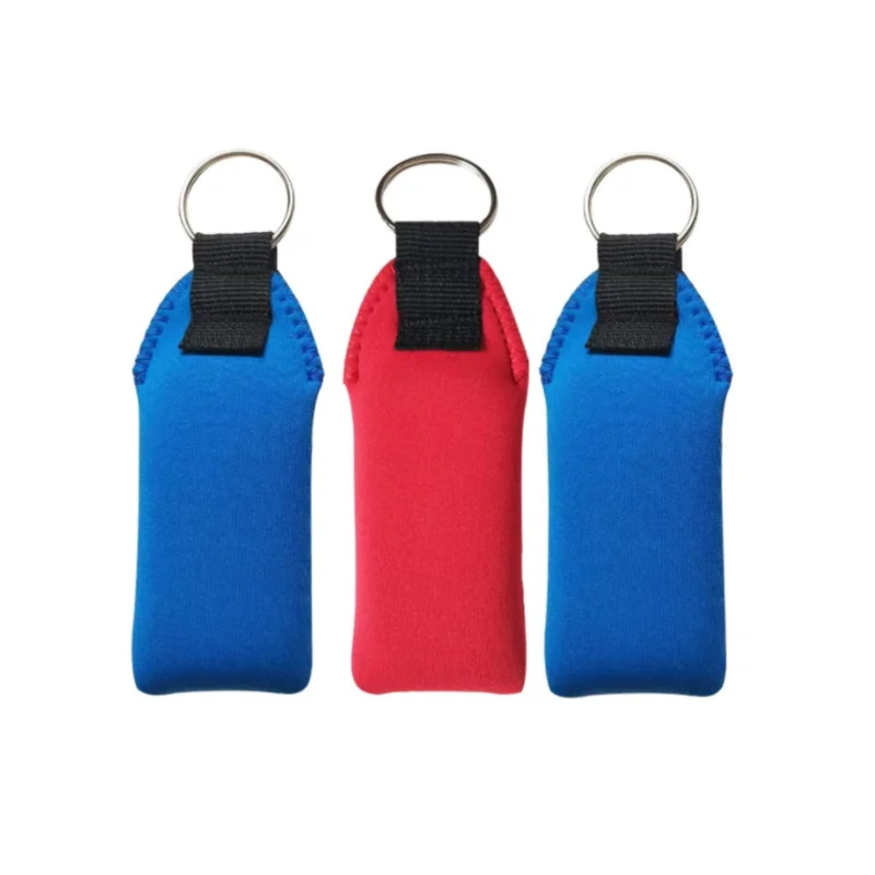 Factory Custom Logo Neoprene Floating Keychain Waterproof Buoyant Foam Floating Key Ring for Boating Swimming Surfing Sailing