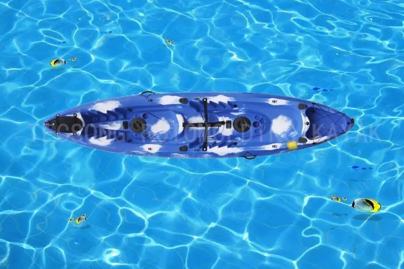 Family two seats sit on top kayak