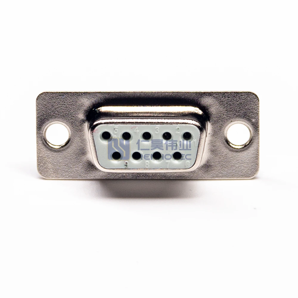 IP20 Solder Cup Stamped Pin Female PC Connector 9Pin DB D-SUB D SUB Dsub