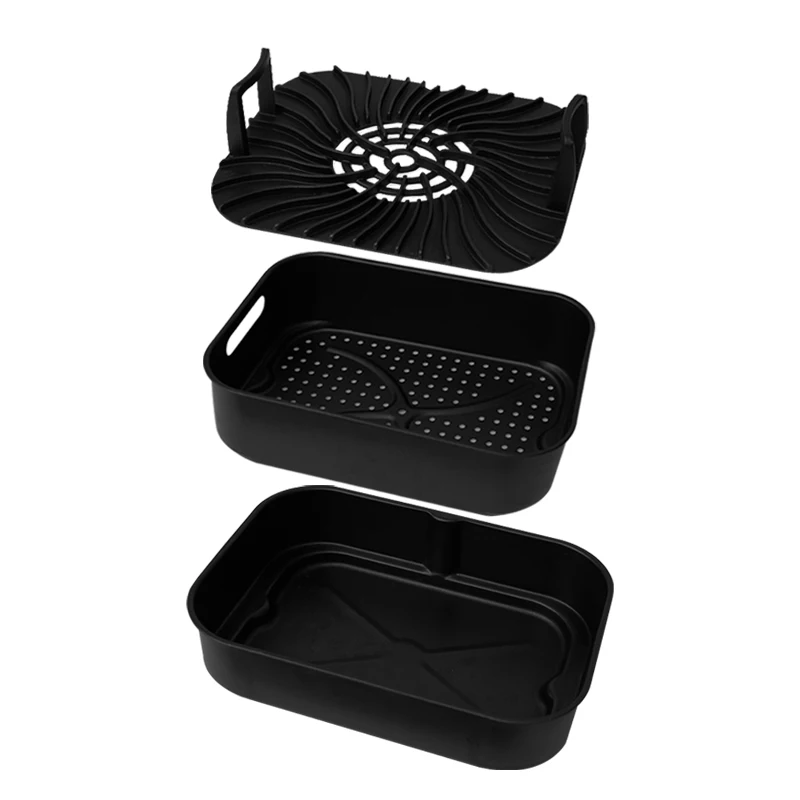 High Cost-Effective 6.5 L 1700W Smokeless Griddle Combo Air Fry Grill