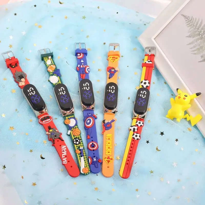 Newly Child 3D Cartoon Animals Watch Led Watches Kids Bracelet Children Kids Touchscreen Reloj Digital Watch