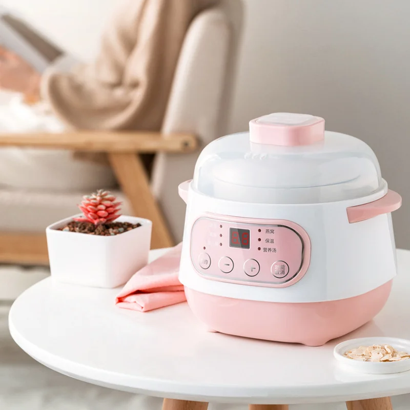 Factory direct sale small electric stew pot mini cooking pot multi-function electric skillet for 1 person