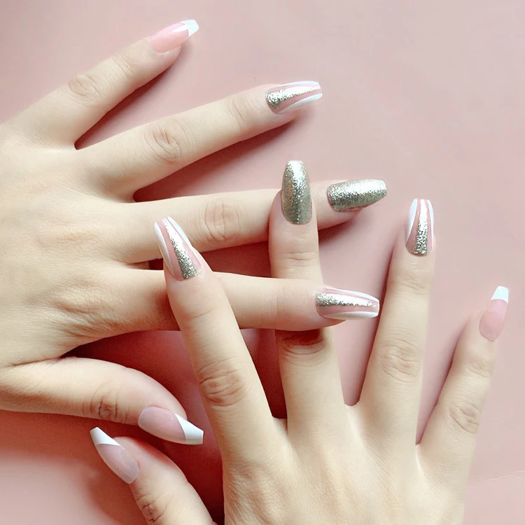 
High Quality Durable Using Various Designs Faux Ongles False Nails French False Nail 