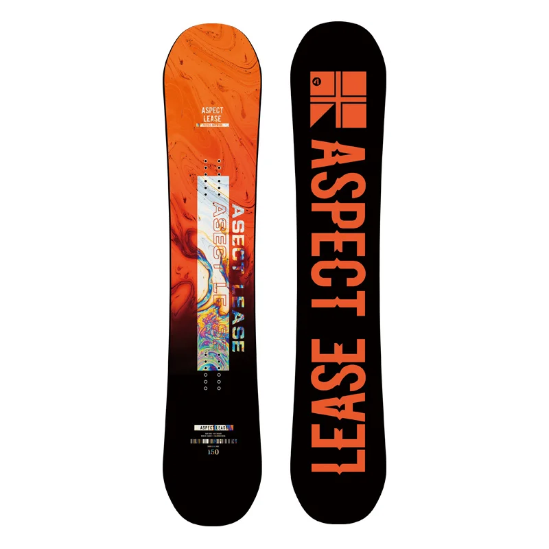 Professional Level Snowboard With Flat Pattern Free Ride Cheap Snowboard Set For Adults