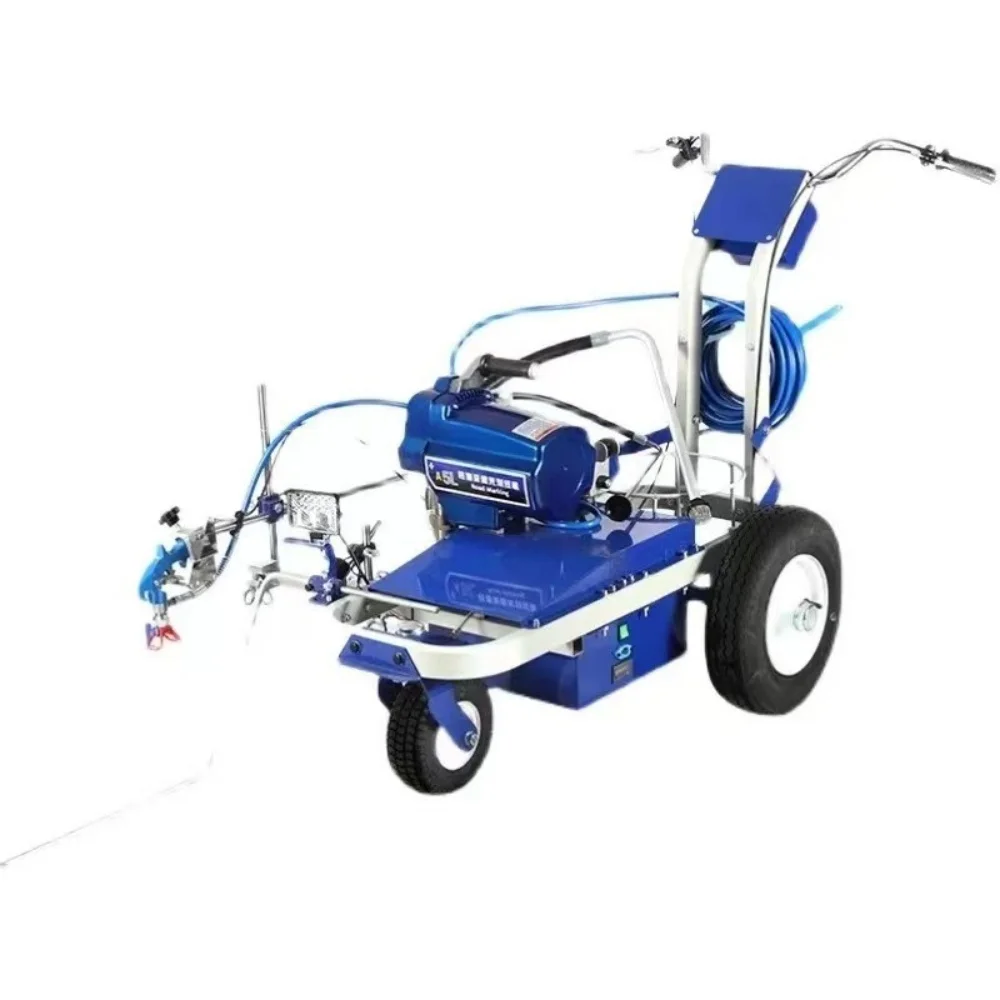 China New Design Hand-push Double Component Road Marking Paint Machine