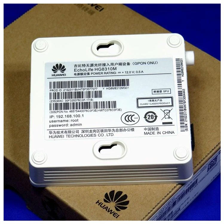 ODM OEM ONU GPON HG8310M 1 порт FTTH сеть
