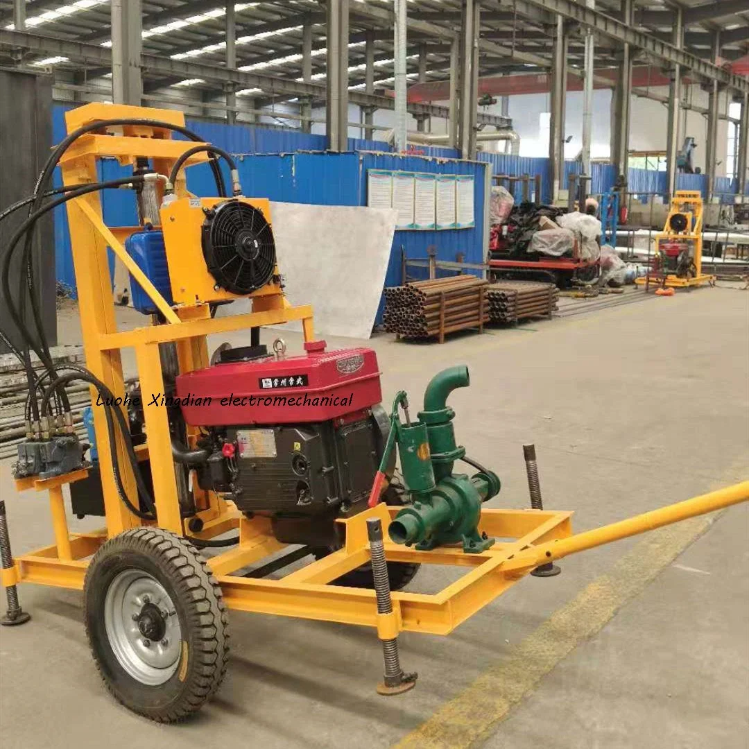 Water Well Rig Drilling Machine Portable/Water For