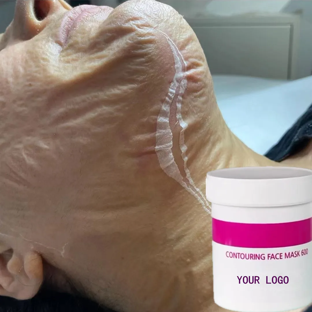Private Label Organic Spa Contour Mask Wholesale Lifting Anti-aging Face Contouring Mask Powder