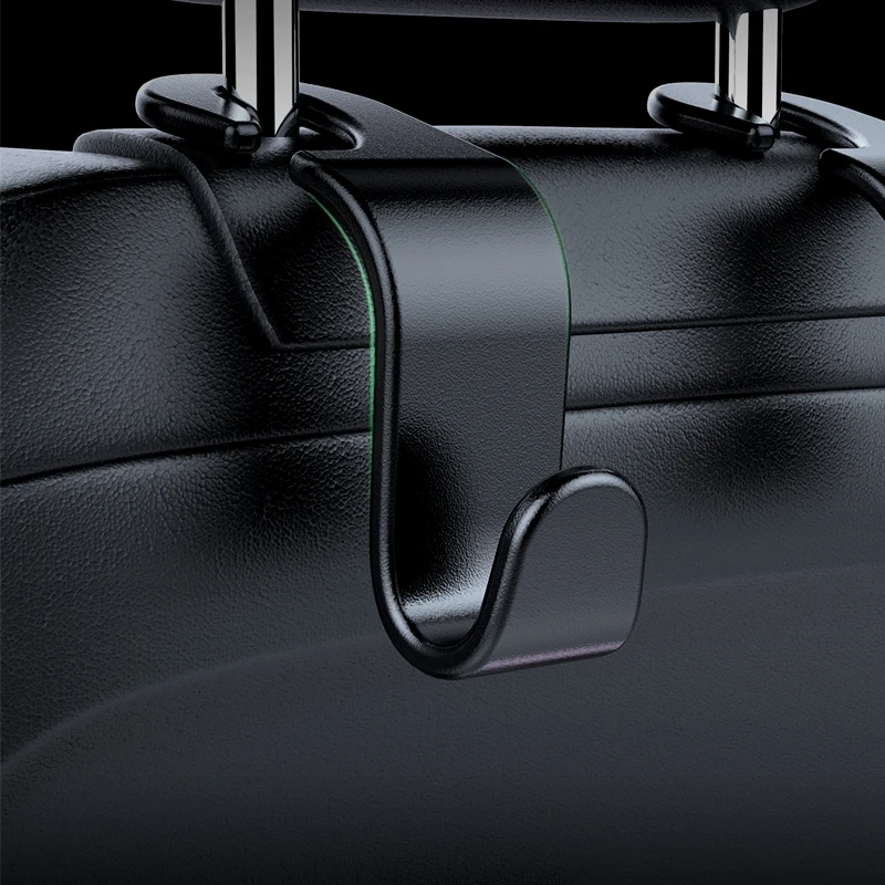 Seat Back Headrest Purse Hanging Hook Car Hanger Storage Baby Accessories round head shape Car Hook