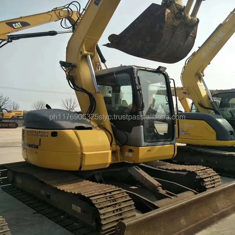 Б/у экскаватор Komatsu PC78 японское происхождение гидравлический гусеничный PC78US PC128US