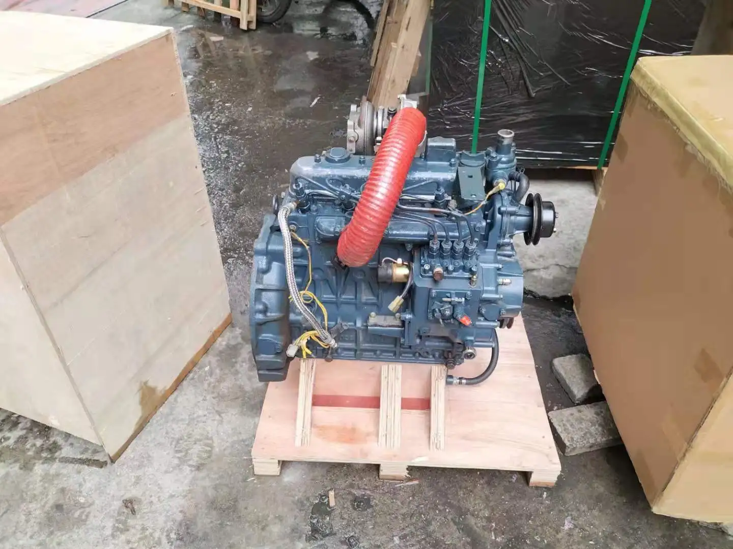 Used Engine Assy V1505 Diesel Engine Original High Quality