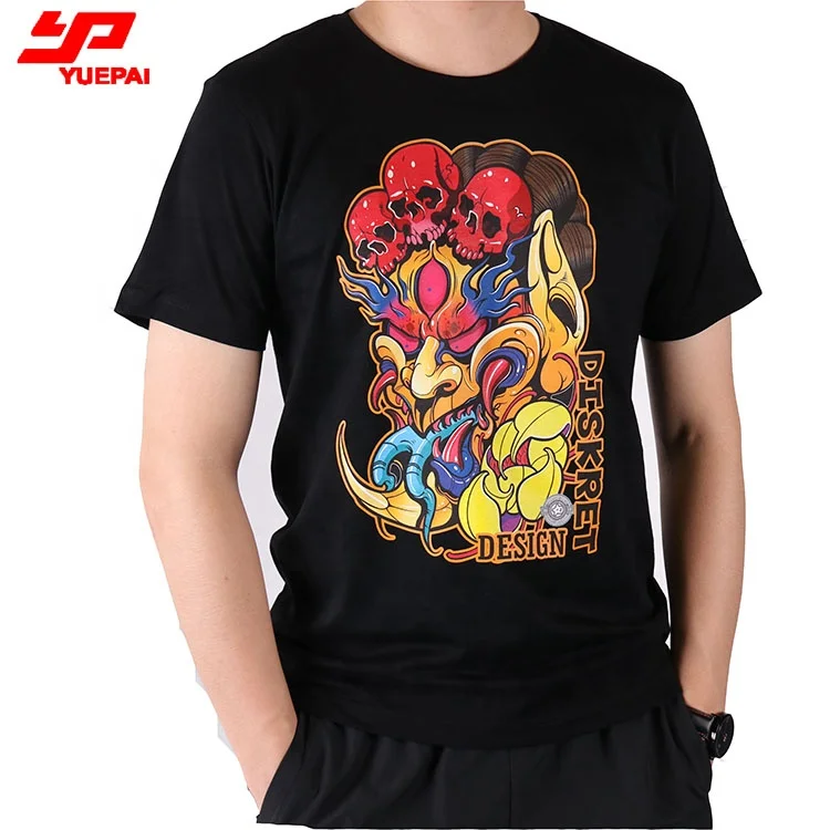 DTG футболка на заказ Kornit печатная машина для мужчин 100% хлопок футболка дизайн 3d полная печать