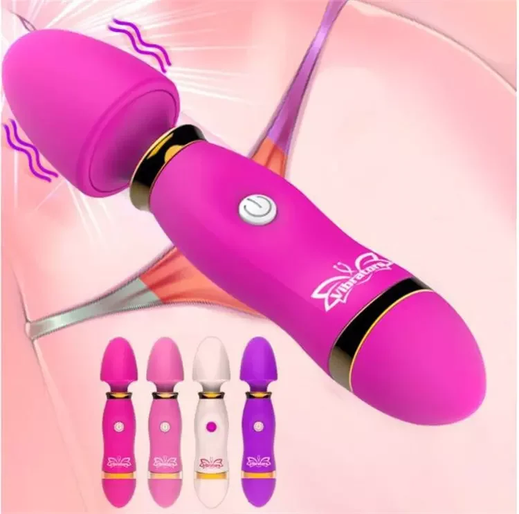 12 Frequency Female Masturbation Mini Vibrator Sex Toys For Woman Av Wand Massager Vibrator