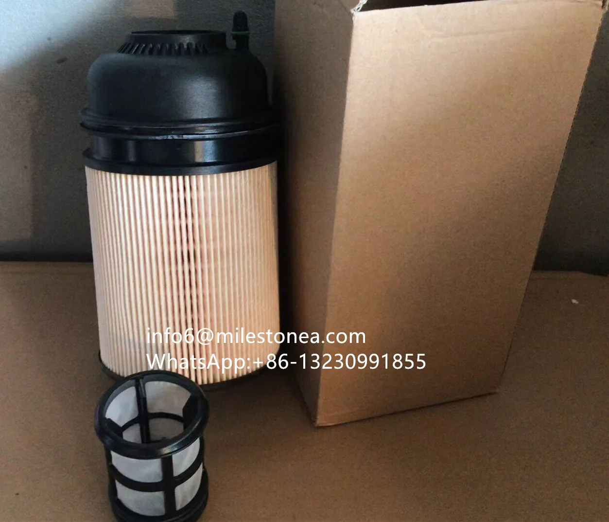 Filter manufacturer high quality fuel filter P551063 E445KPD314-2 FS20109 A4710902455 for Excavator Engine part filter diesel