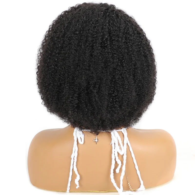 Cheap Short Bob Wigs Human Hair Kinky Curly Lace Front Wigs Human Hair Wholesale Glueless Hd Lace Frontal Wig For Black Women
