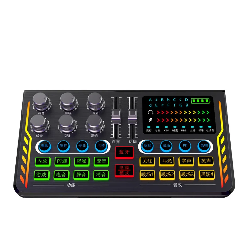 Лидер продаж на Amazon, набор звуковых карт, звуковая интерфейсная студийная звуковая карта с микрофоном и другими деталями