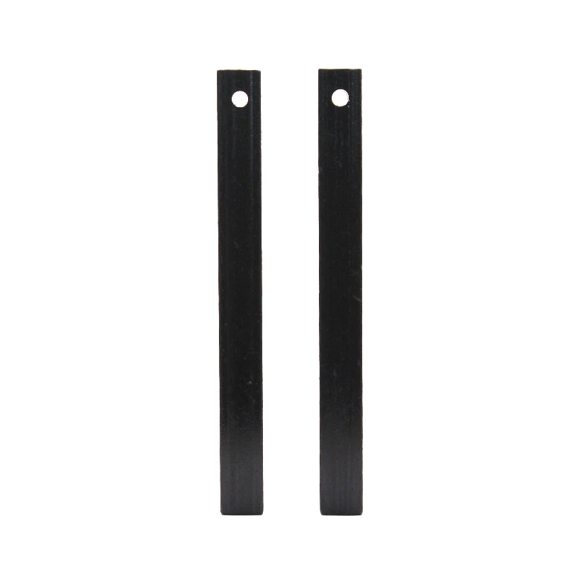 13mm Thick Square Magnesium Flint Bar Drilled Ferro Rod Fire Starter for Camping Gear