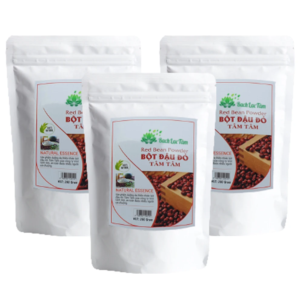 Natural Azuki Red Bean Powder Massage Body Acne Treatment Whitening Skin Beauty Care Product 300 grams