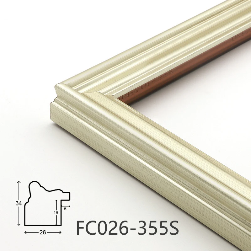 Factory eco-friendly American modern style photo frame moulding ps frame sticks