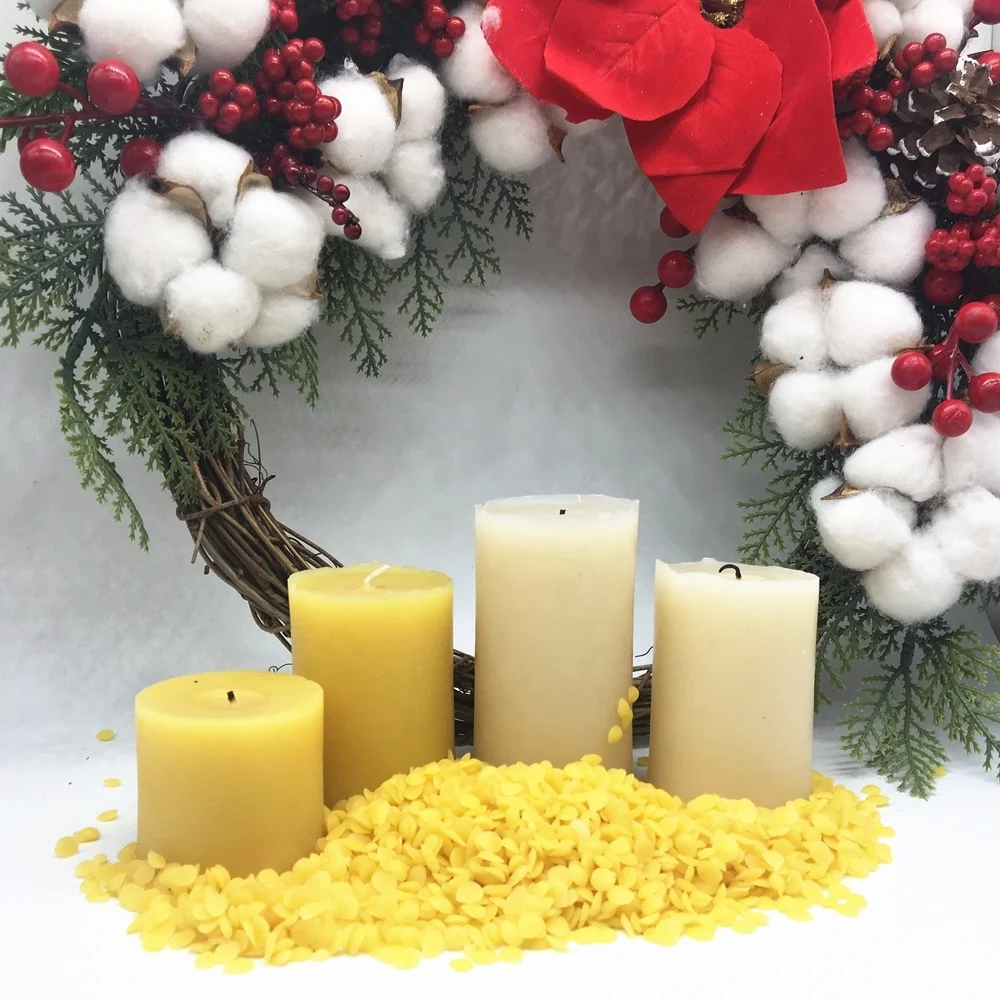 Оптовая продажа, желтый пчелиный воск для изготовления свечей