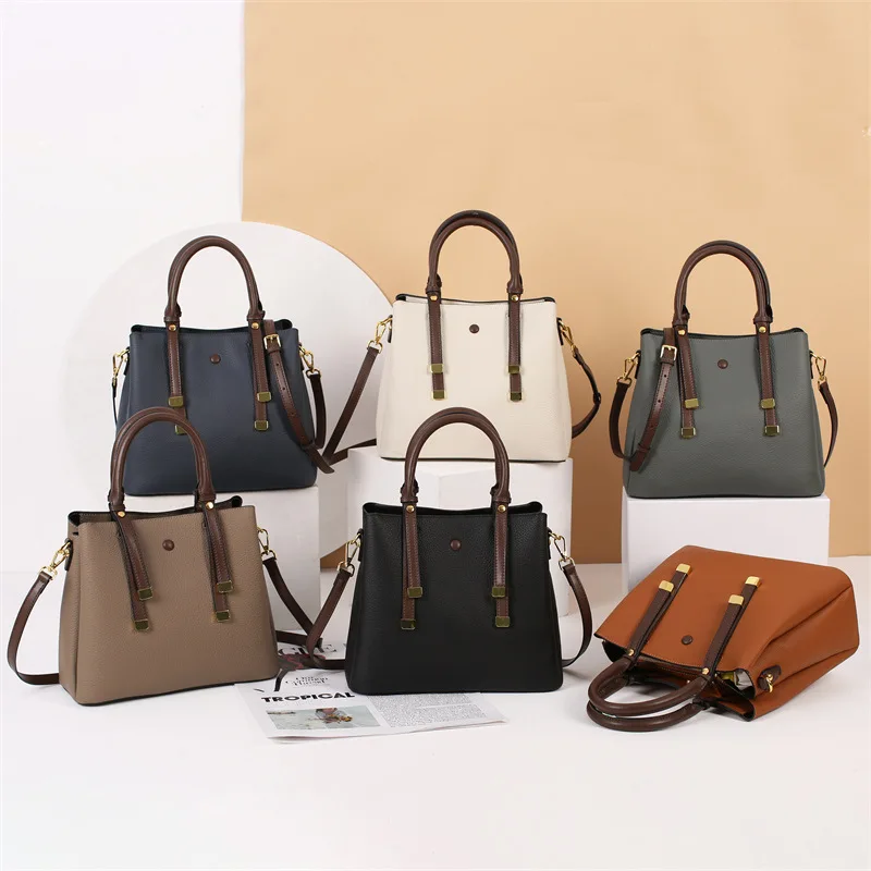 Designer Famous Brands Women Purses Cheerleading Woman Modern Wholesale Leather Shoulder Ladies Handbag