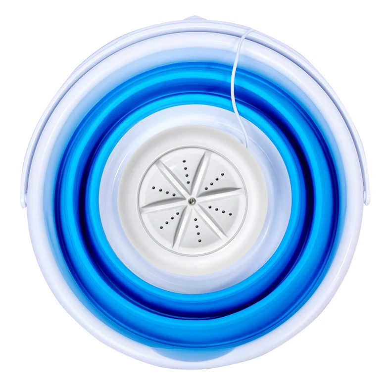 
Mini portable folding bucket design clothes small size washing machine 