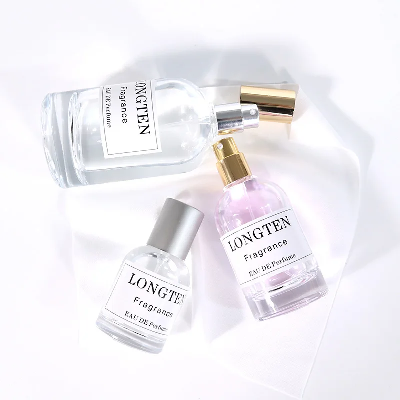 Wholesale perfumes Logo Packaging Boston unique Shape 30ml 50ml 100ml Glass Perfume Bottles With Cap Box