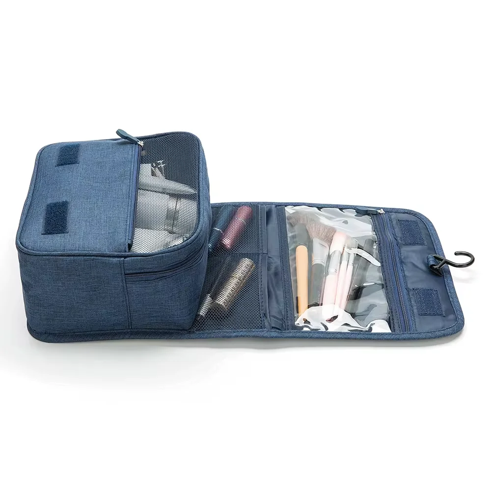 Hanging Toiletry Bag Organizer Hygiene Dop Kit with Hook Travel Accessories Bathroom Makeup Cosmetic Bag for Men and Woman