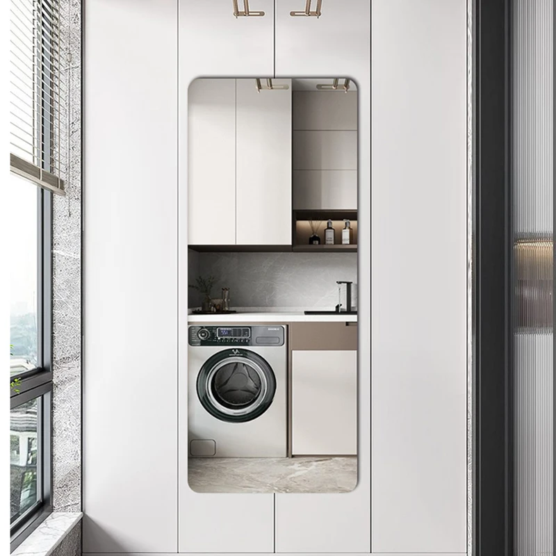 Best Selling Full length Large Size 3D Non Glass One Way Dressing Mirrors Decor Wall Frameless Plastic Mirror