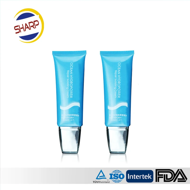 Professional Custom Flat PE Plastic Tube Packaging For Cosmetic Packaging