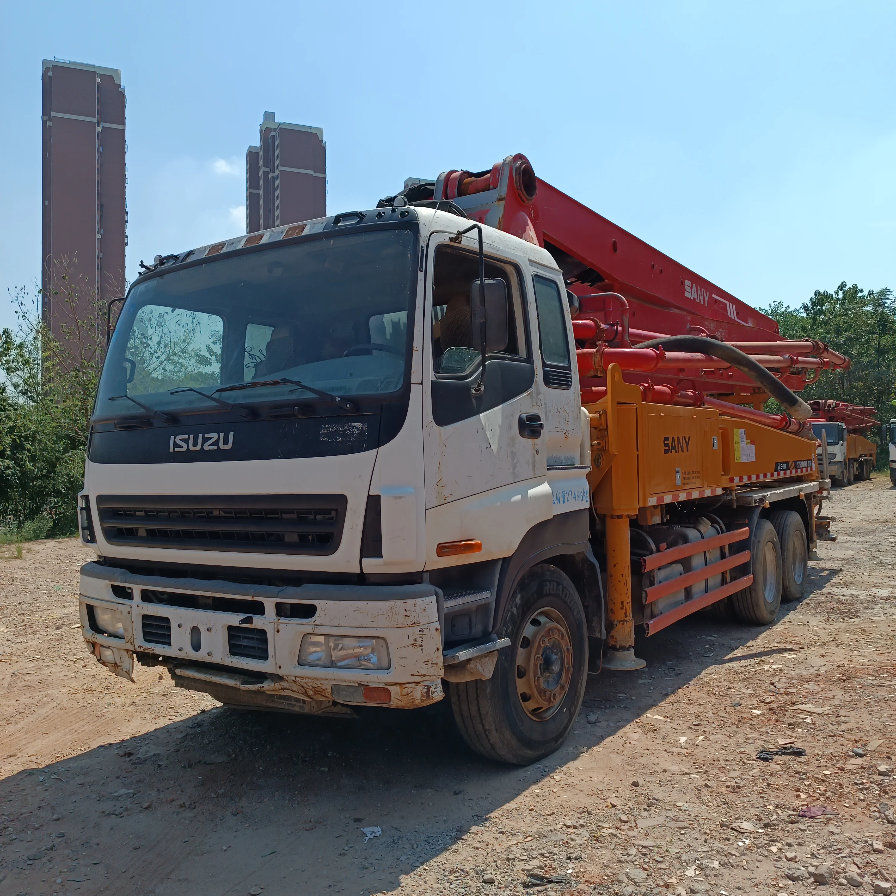 China Supplier Affordable Sale Reliable Performance Strong Build Diverse Applications Boom Concrete Pump Truck