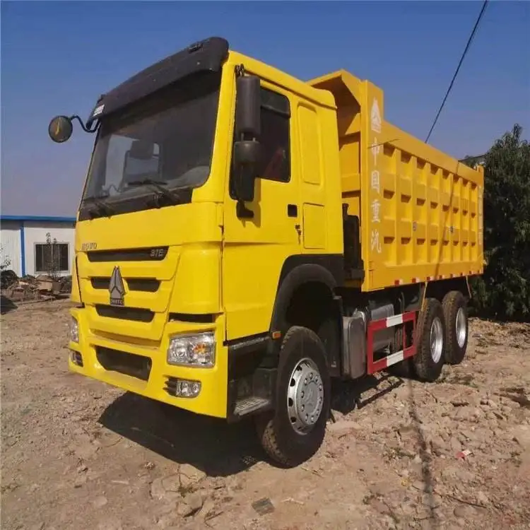 Подержанный самосвал Sino Sinotruk Howo 4*2 6*4 8*4 A7 Подержанные