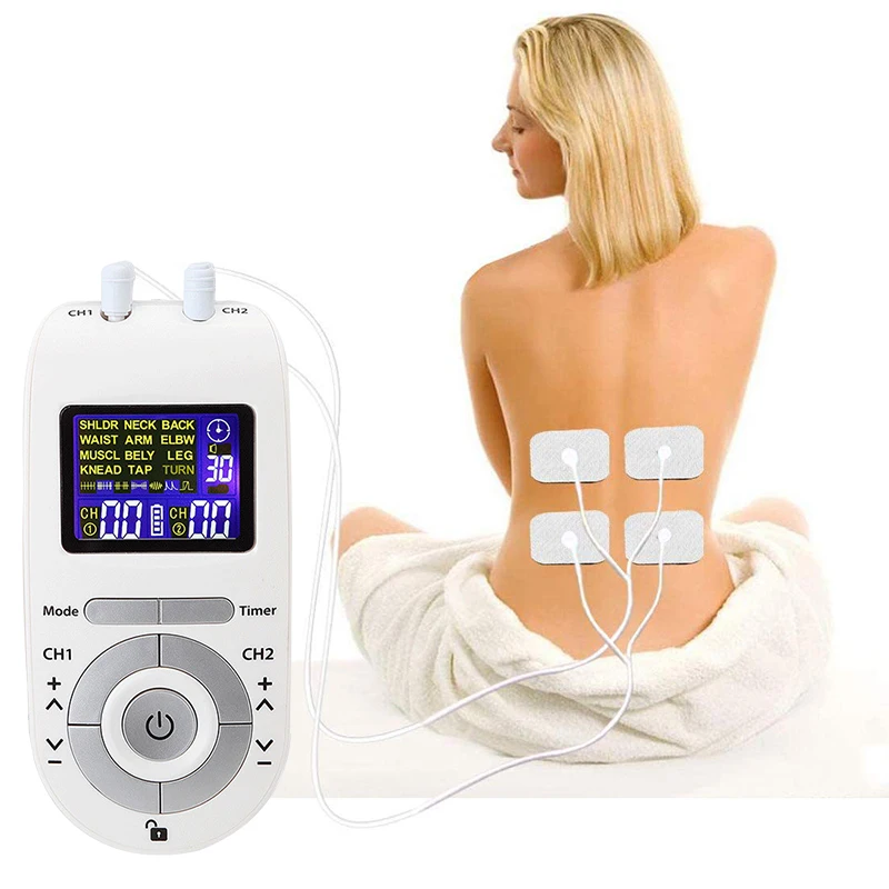Customized Electric Body Massager Low Frequency Pain Relief Health Herald Pulse Digital Tens Unit Therapy Machine