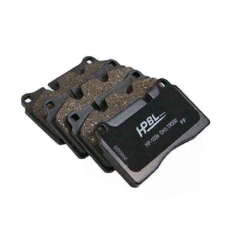 HP-1034=F50 (wide) with socket Brake Pad System Manufacturer Price Auto Parts Spare Micro Cermet Composite Disc Brake Pad