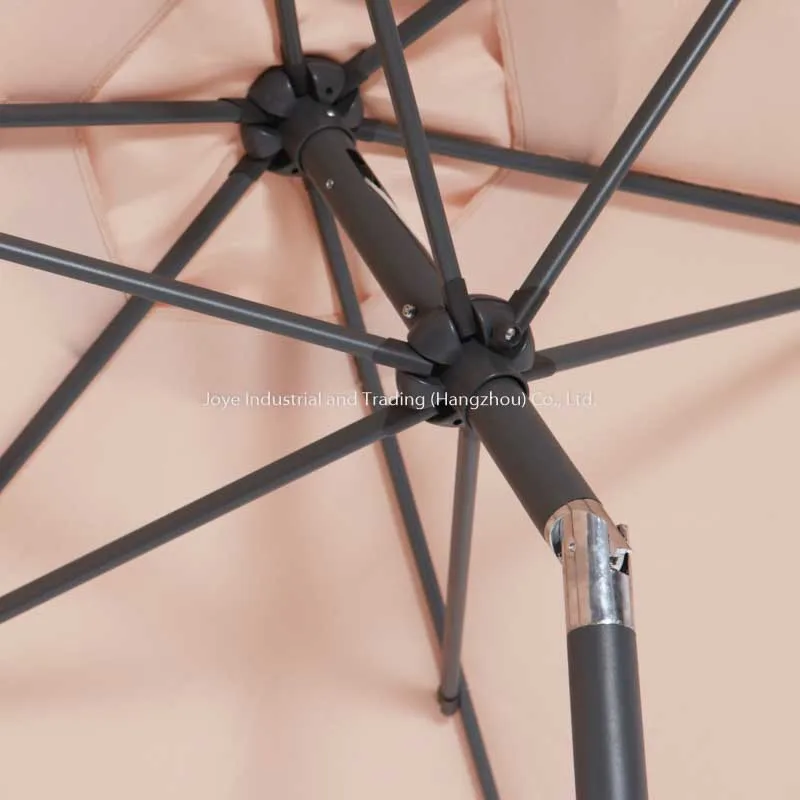 Wholesale Big Size Outdoor Balinese Parasol & Base Wood Pole Patio Umbrella for Garden Table for Restaurant Park or Beach