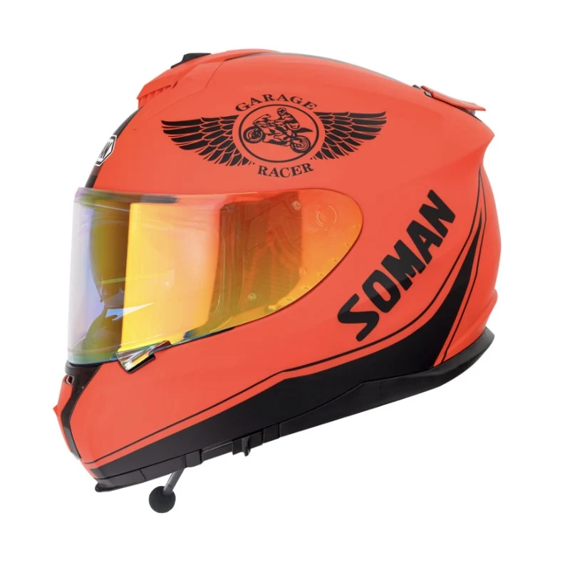 Motorcycle Helmet Blue tooth BT headsets Intercom double lens casco Modular capacetes Moto Racing helmets