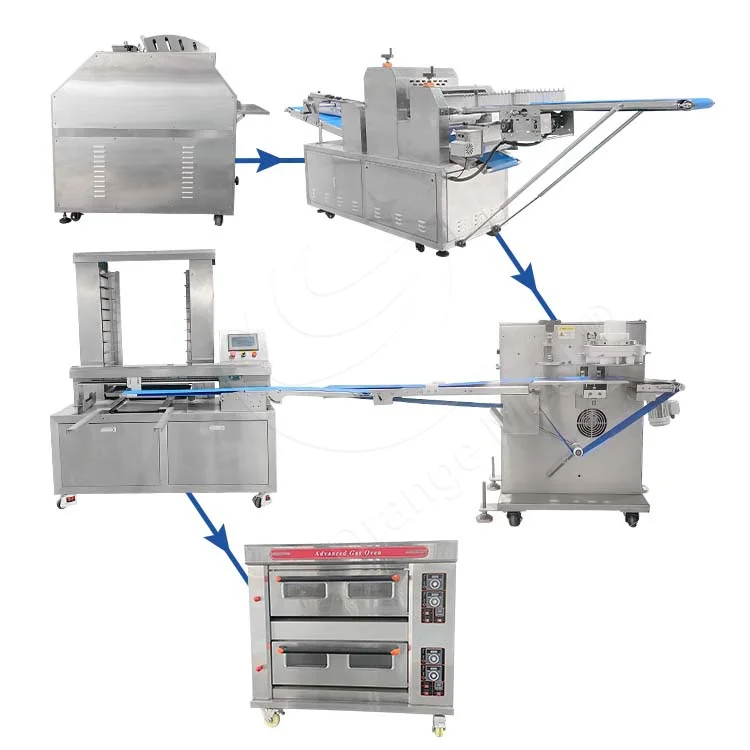 Commercial Whole Bread Bakery Line Industrial Bread Making Machines Commercial Bakery Baking Equipment