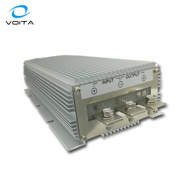 Высокомощный DC-DC преобразователь 1440 Вт 12 В до 24 В 60A водонепроницаемый IP67 повышающий преобразователь Повышающий