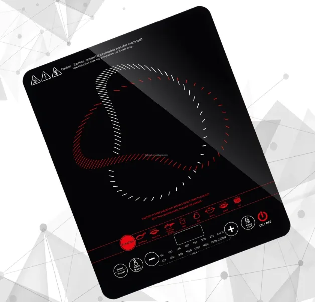 Popular Ceramic Glass Infrared Cooker Induction Cooker Multifunction Silver Crest Gold Electric Ceramic Glass Crystal panel