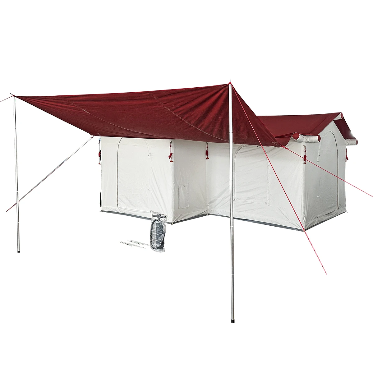 HQ Air Tent 20 Sqm meters Medical Room Command Post Inflatable Tent Waterproof and UV resistant meetings and gatherings Tent