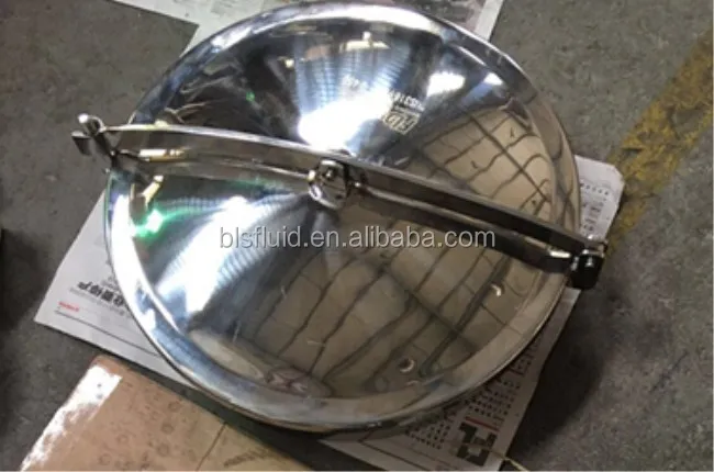 Ready to Ship Stainless Steel 304 Manhole Cover/tank Manhole Cover/ 400*400 Manhole Cover for tank Truck